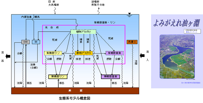 愛知県 知立建設事務所
油ヶ淵水環境改善対策検討業務イメージ