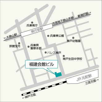 兵庫事務所の地図