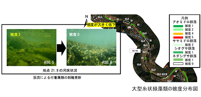 関東地方整備局　相模川水系広域ダム管理事務所
H30宮ヶ瀬ダムフラッシュ放流調査業務イメージ