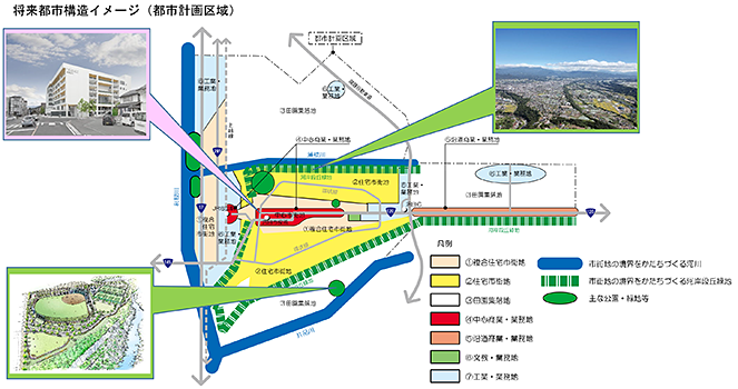 群馬県沼田市
都市計画マスタープラン改訂業務イメージ