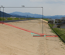 円山川下流左岸道路嵩上げ他設計業務