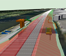 天竜川上流福島地区護岸詳細設計