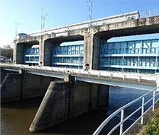 新黒川水門詳細点検及び長寿命化対策検討