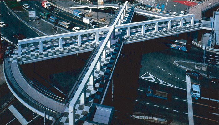 関東地方建設局 横浜国道工事事務所
汐入横断歩道橋詳細設計イメージ