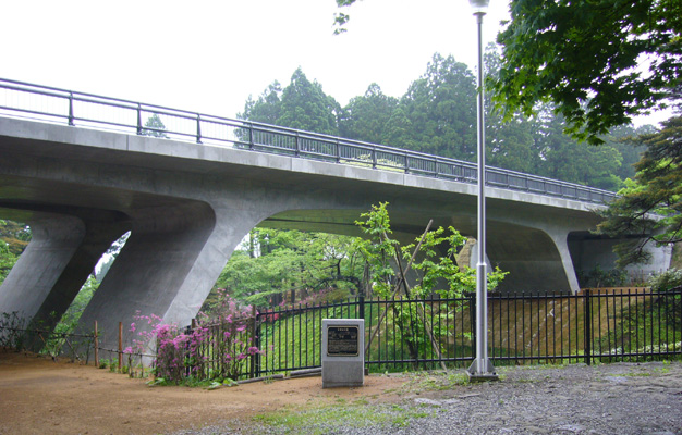 青森県 むつ土木事務所
国道338号特殊改良一種橋梁設計（水源地大橋）イメージ