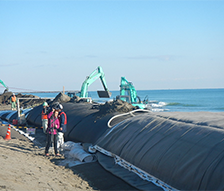 宮崎海岸侵食対策効果・影響分析及び対応検討業務（埋設護岸設計）