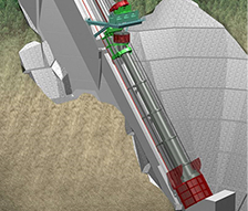 胆沢ダム取水設備詳細設計業務
