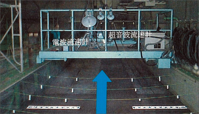 土木研究所 共同研究「非接触型流速計測法の開発」イメージ