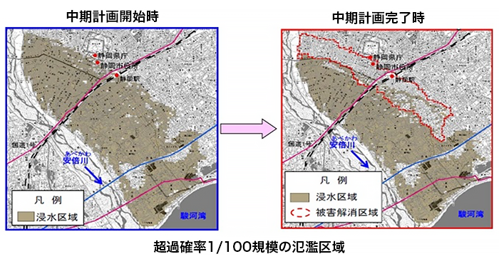 中部地方整備局 静岡河川事務所
平成29年度 安倍川大井川安倍川砂防事業 再評価検討業務イメージ