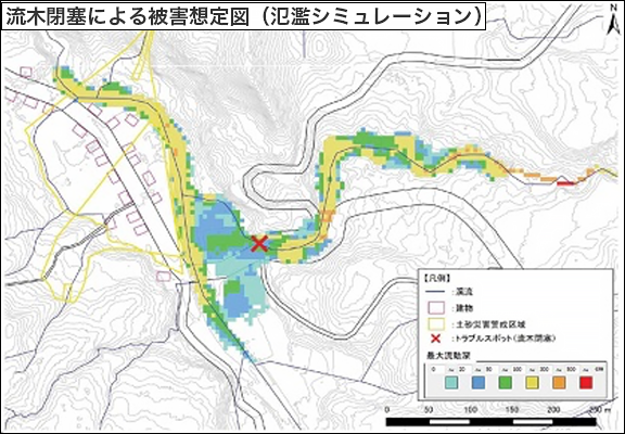 北陸地方整備局 飯豊山系砂防事務所
飯豊山系砂防事務所管内（新潟）流木対策施設計画設計（その2）業務イメージ