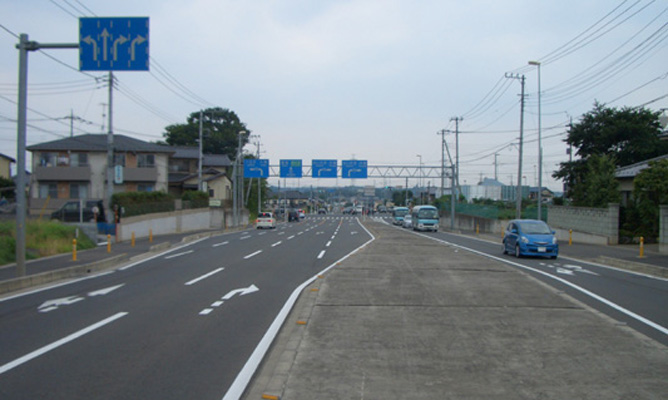 埼玉県 川越土木事務所 道路改築工事（設計業務委託）イメージ