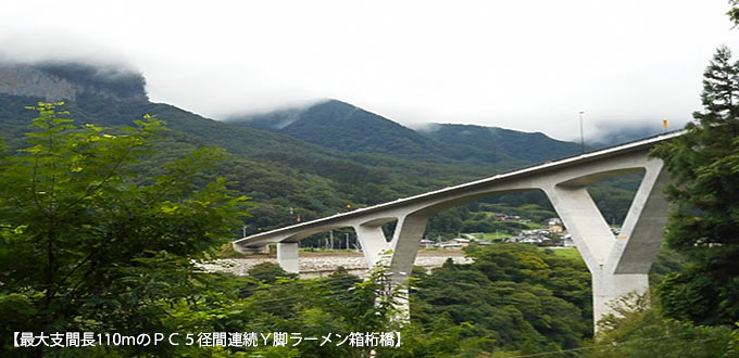 関東地方整備局 八ッ場ダム工事事務所
３号橋　実施設計イメージ