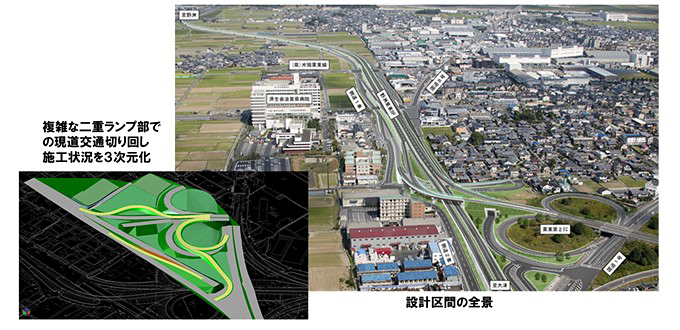 近畿地方整備局　滋賀国道事務所
野州栗東バイパス手原地区道路詳細設計業務イメージ