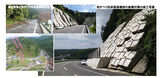 熊本県　県央広域本部
熊本高森線28年発生道路災害復旧（測量設計その11・22・23）委託イメージ