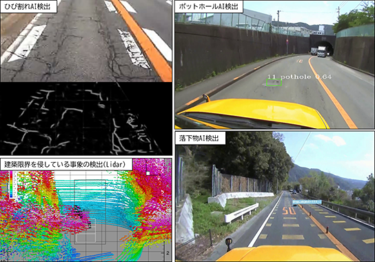 九州地方整備局 道路部
道路パトロールシステム検証・改良業務イメージ