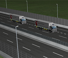 （新東名高速道路）新たな物流車両に対応する構造検討