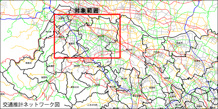 埼玉県　熊谷県土整備事務所
道路改築工事（費用便益分析等業務委託）０２１イメージ