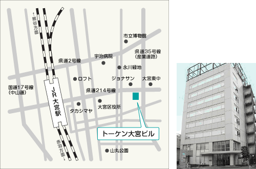 環境モニタリング研究所の地図