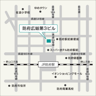 山口事務所の地図