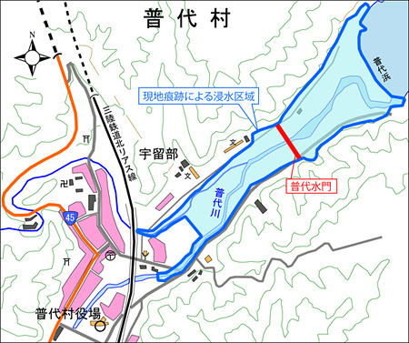 H23.3.11津波浸水区域